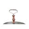 Hello Honey® 11'' Round Metal & Wood Tray with Handle